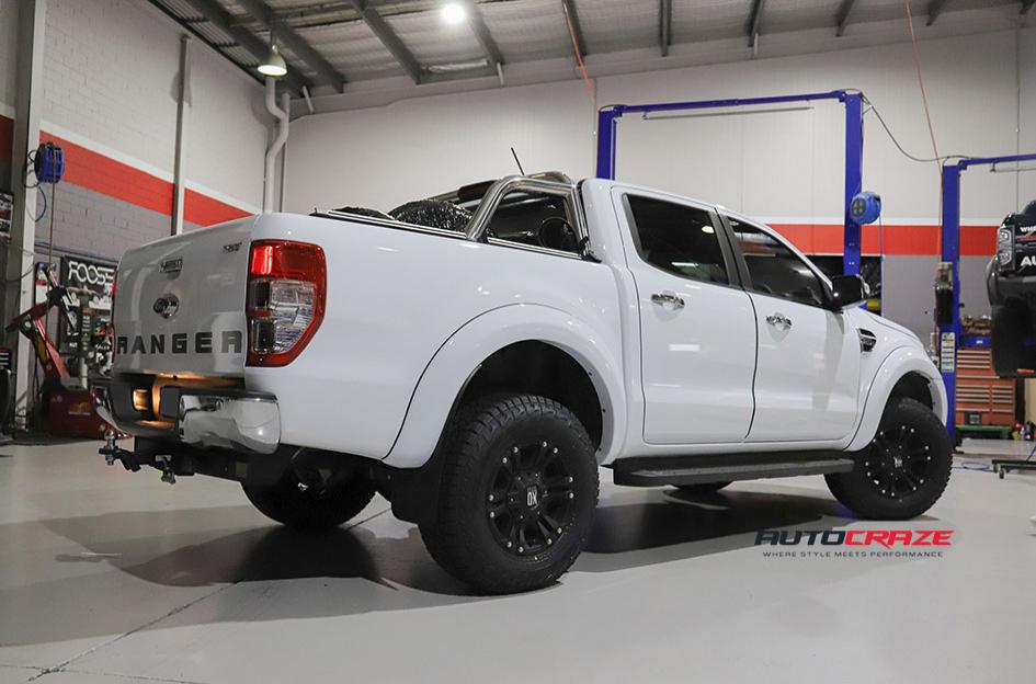 FORD RANGER MONSTER XD MATTE BLACK